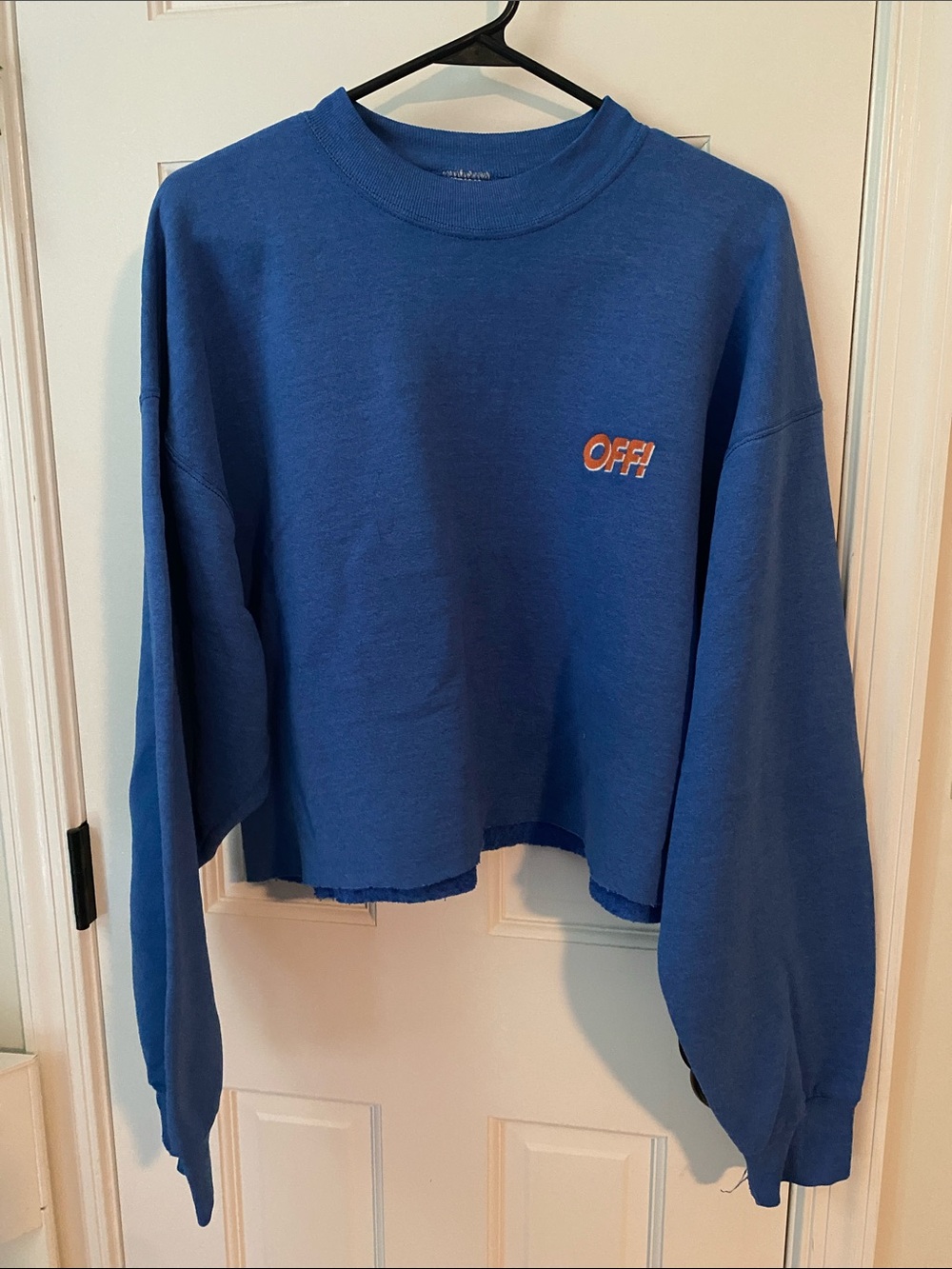 Off! cropped sweatshirt